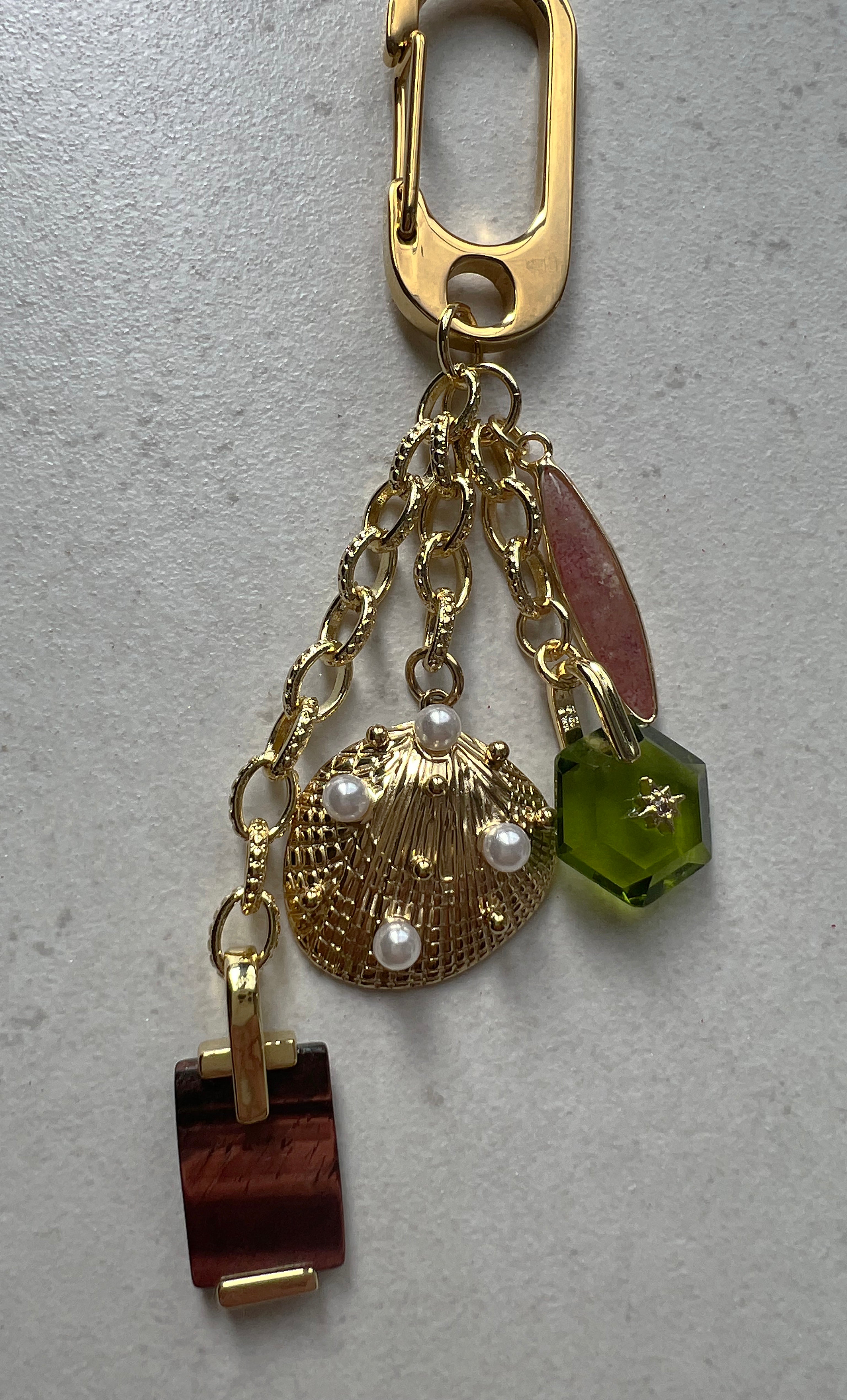Trinket Bag Charm & Keychain – Gold Fill Accessory | Tunik
