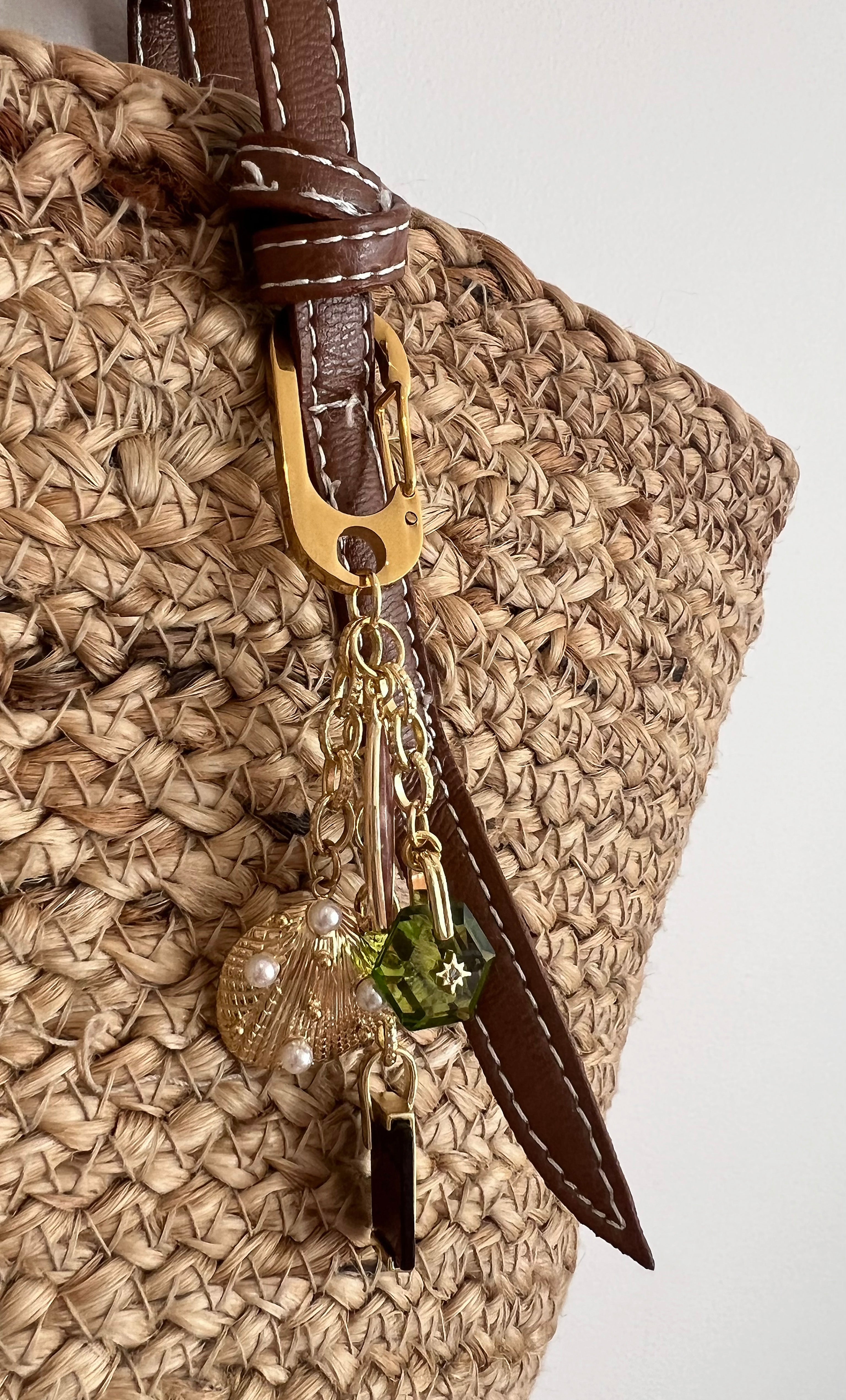 Trinket Bag Charm & Keychain – Gold Fill Accessory | Tunik