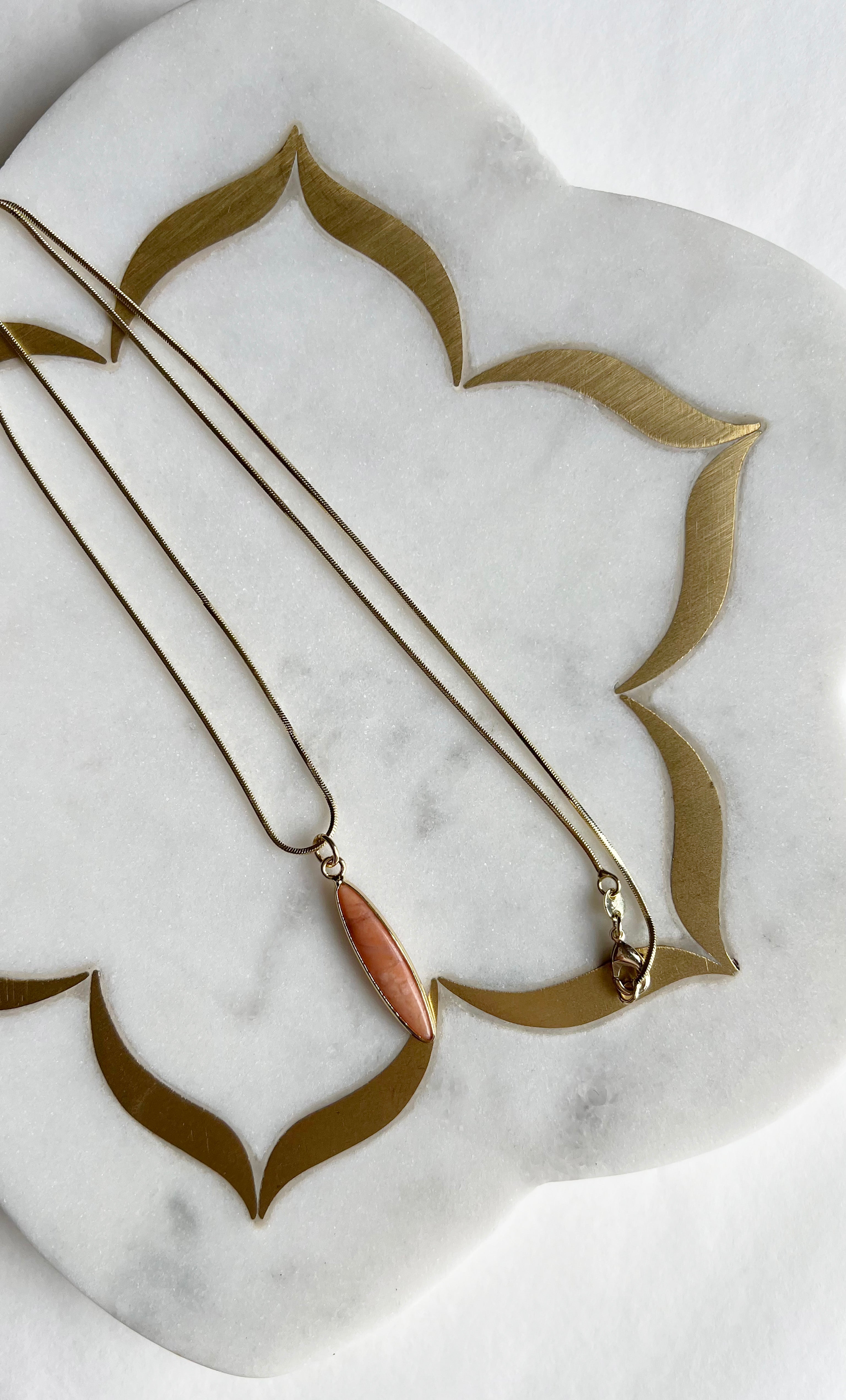 The Tunik "Re" of the Sun Carnelian Necklace