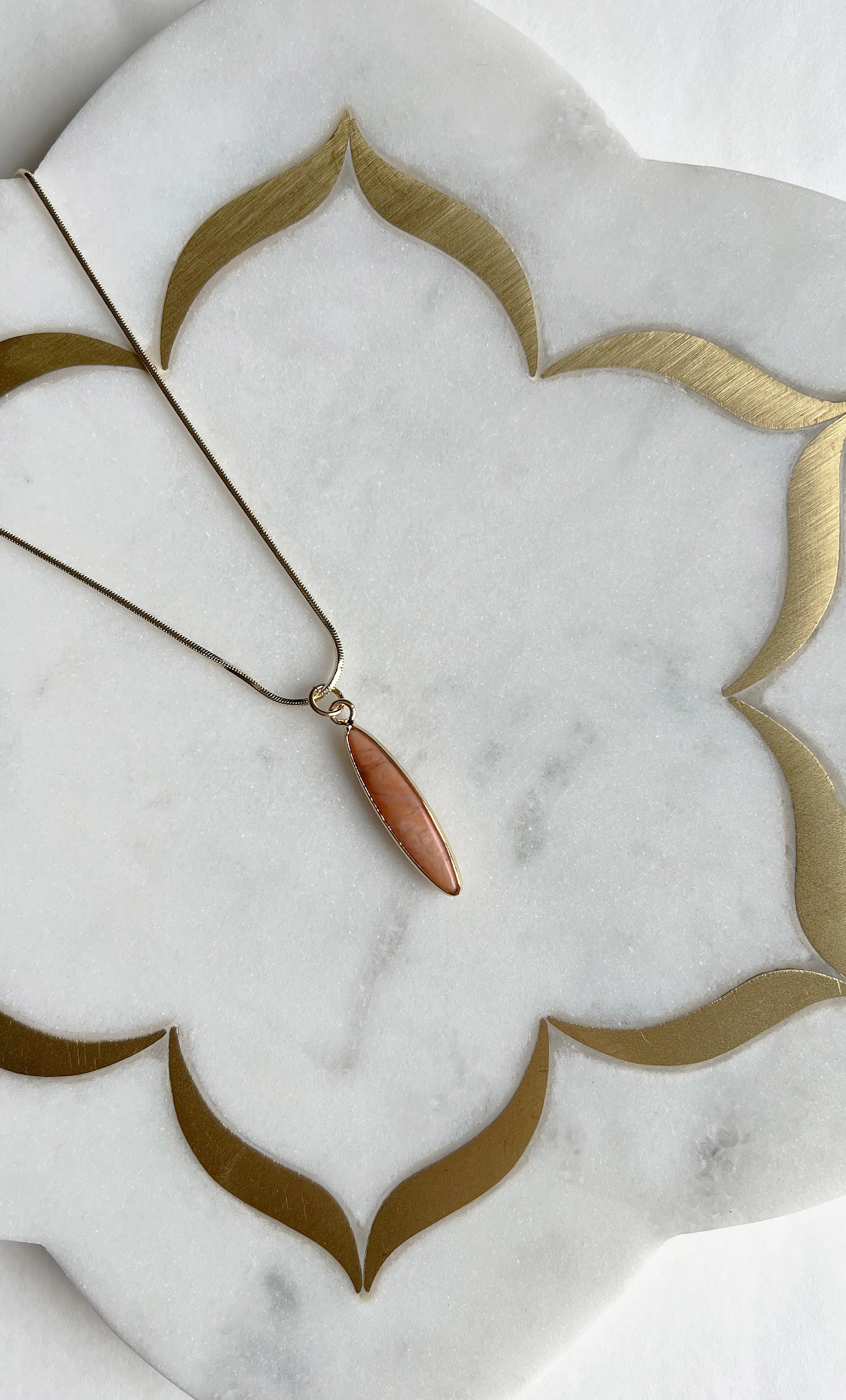 The Tunik "Re" of the Sun Carnelian Necklace