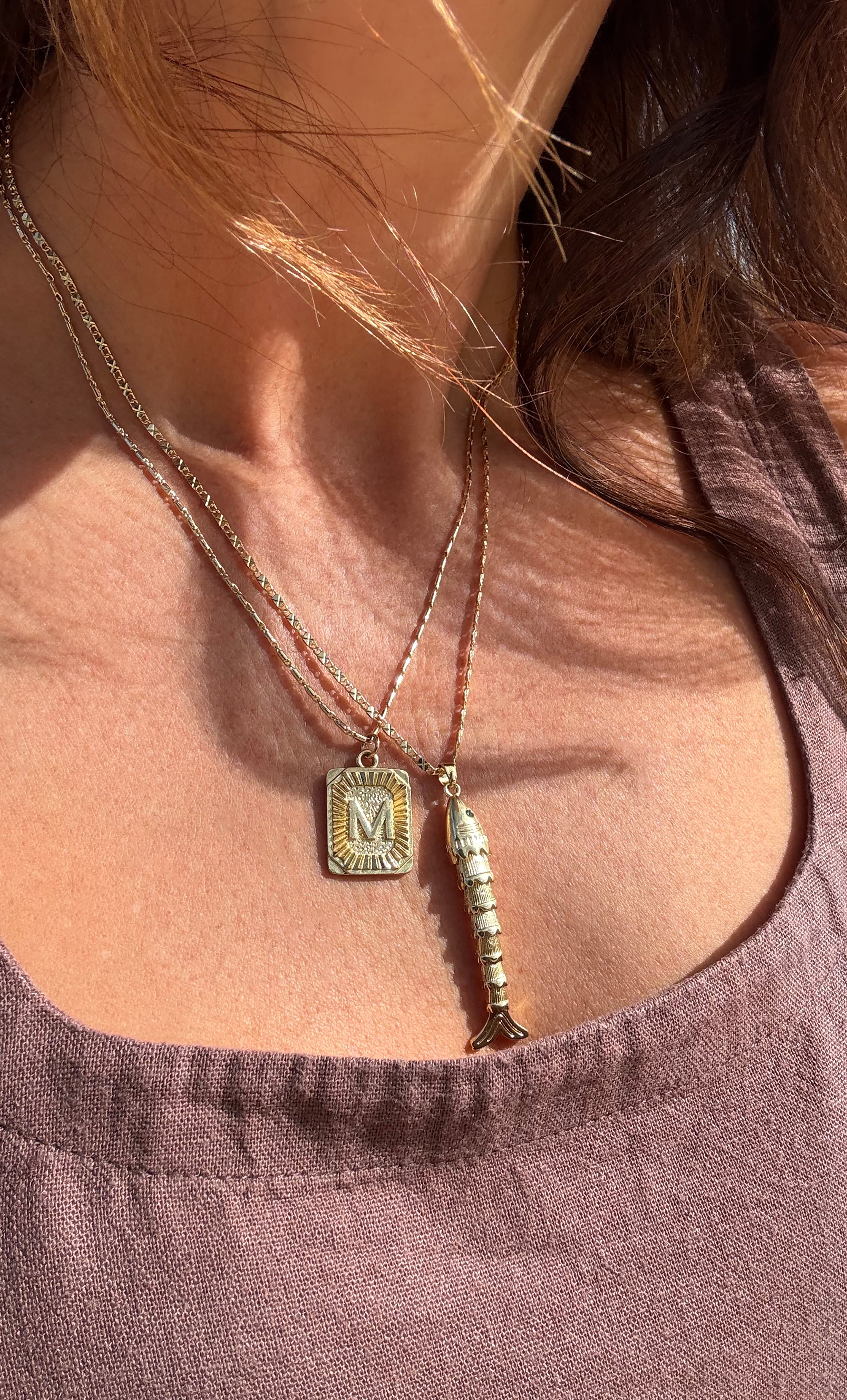 The Tunik Artefact Fish Necklace