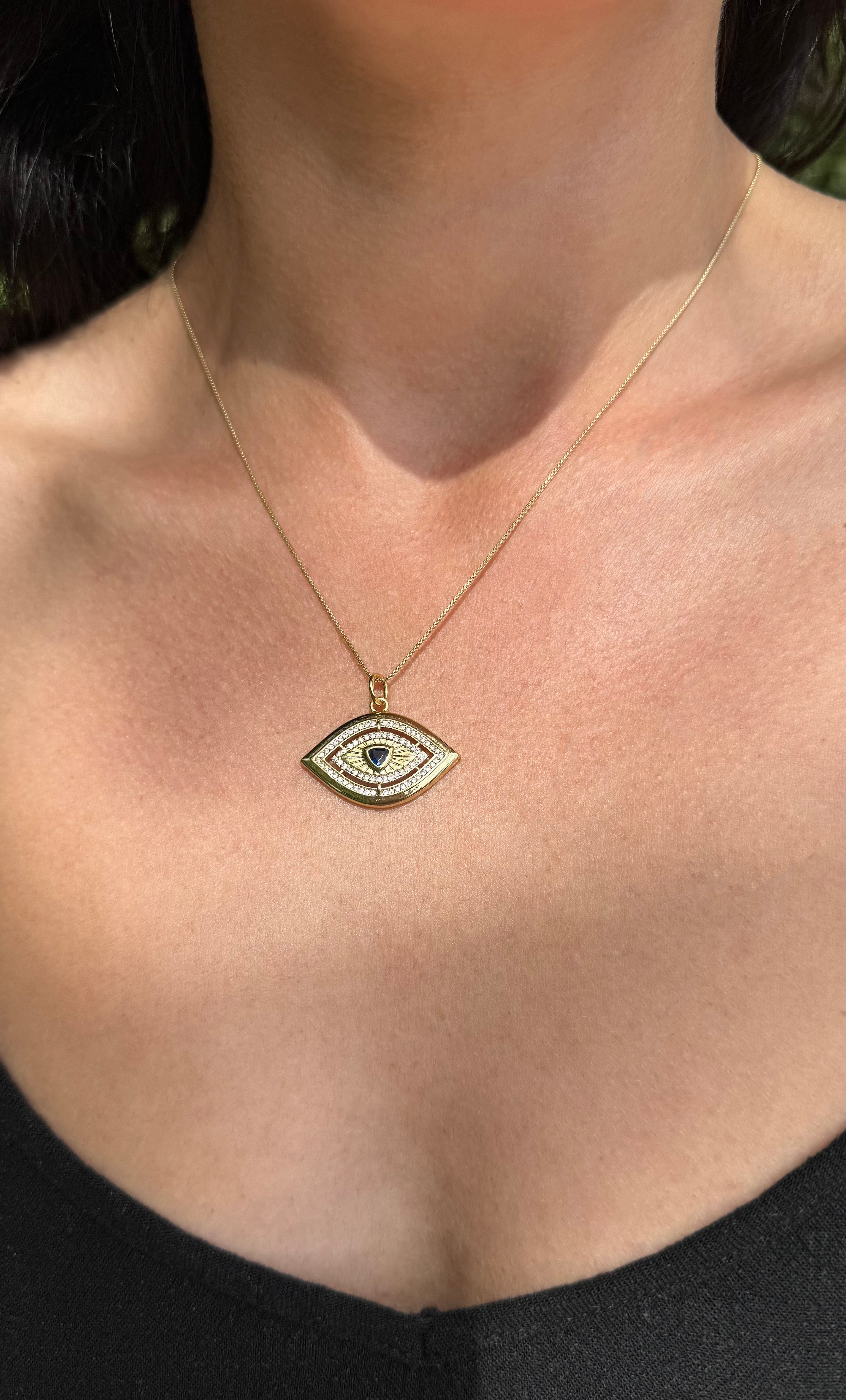 Evil Eye Talisman Pendant Necklace | Tunik