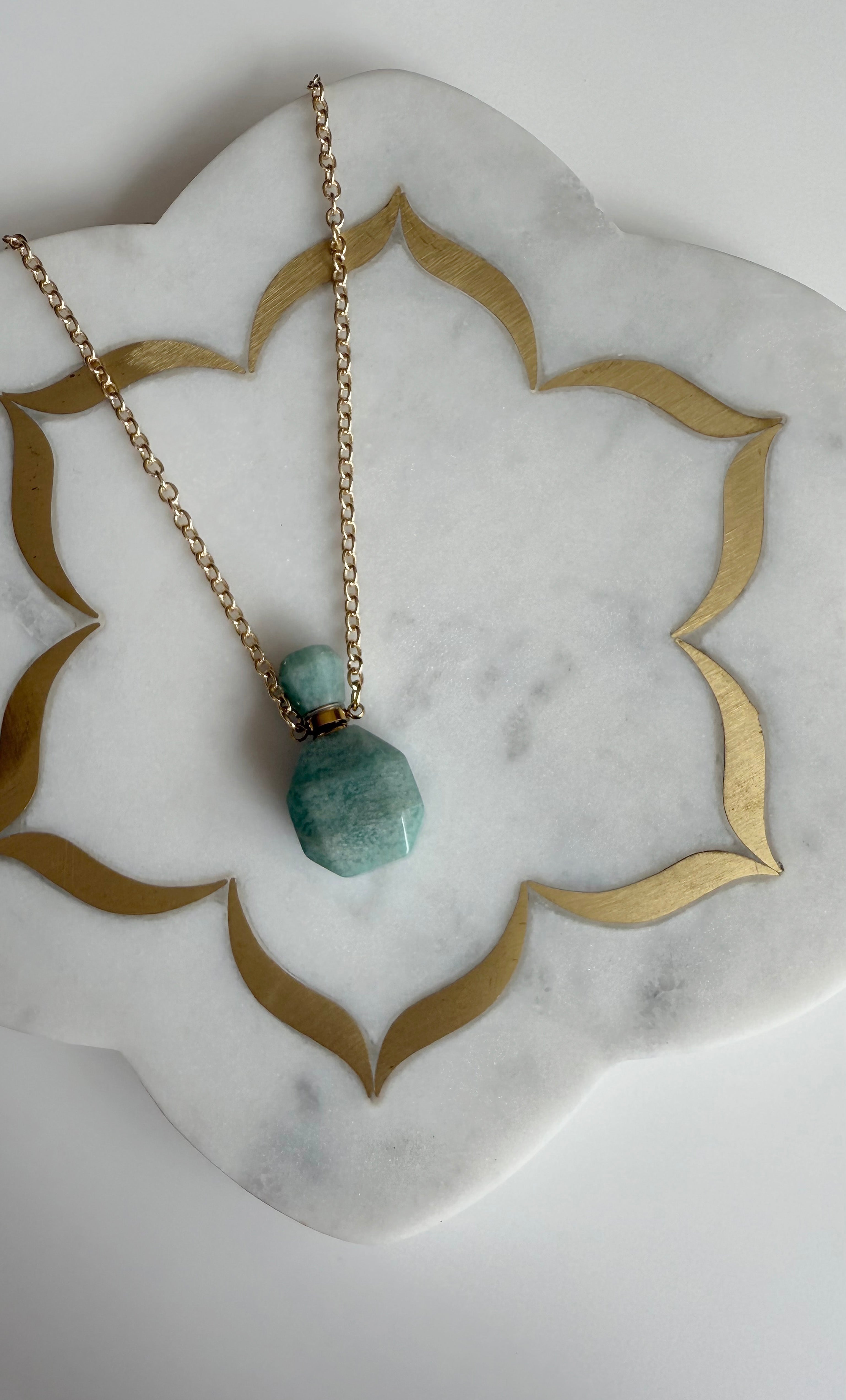 Love Potion Longline Pendant Necklace - Gold Fill | Tunik