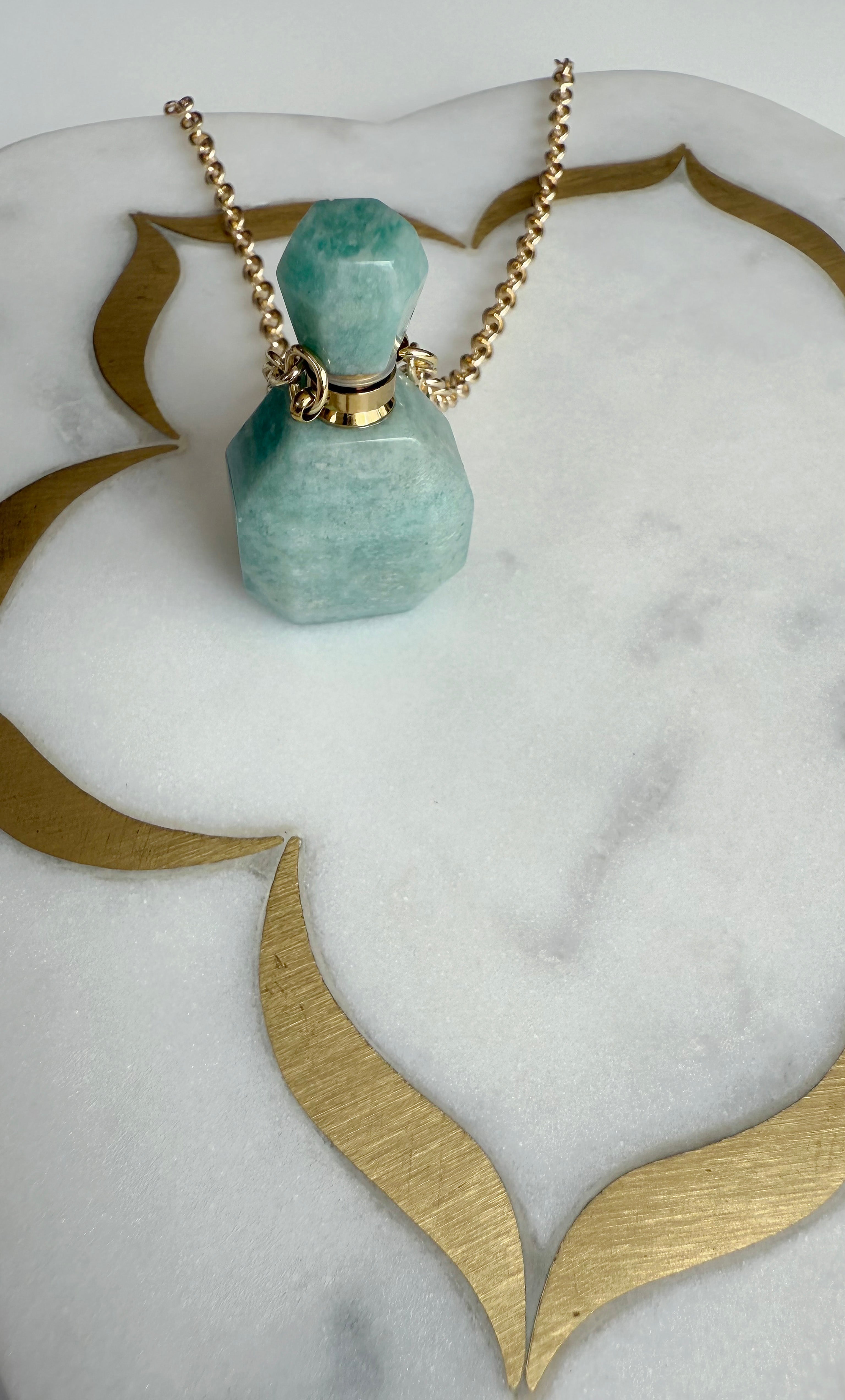 Love Potion Longline Pendant Necklace - Gold Fill | Tunik