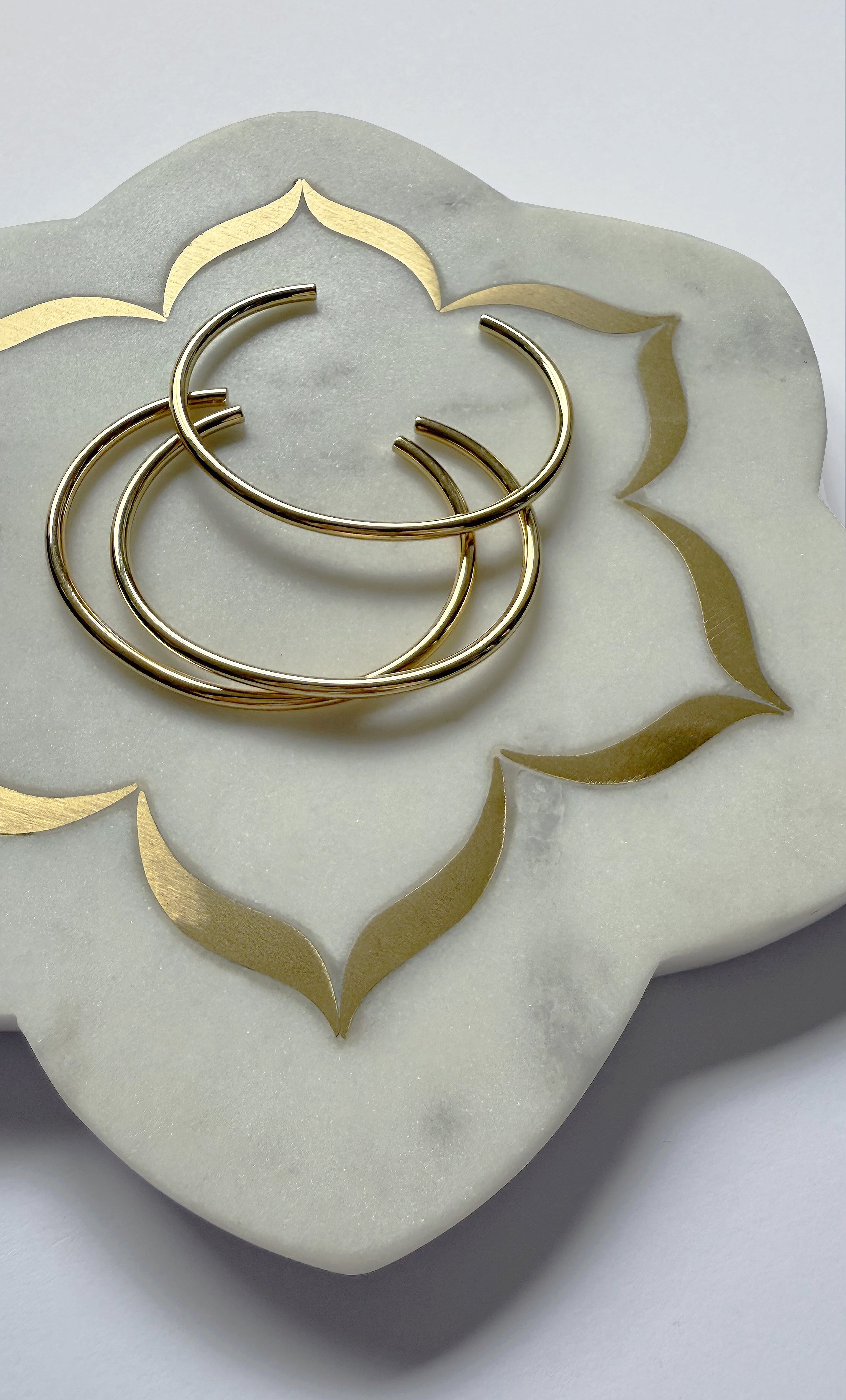 Everyday Fine Bangles - Gold Fill Adjustable & Stackable |Tunik