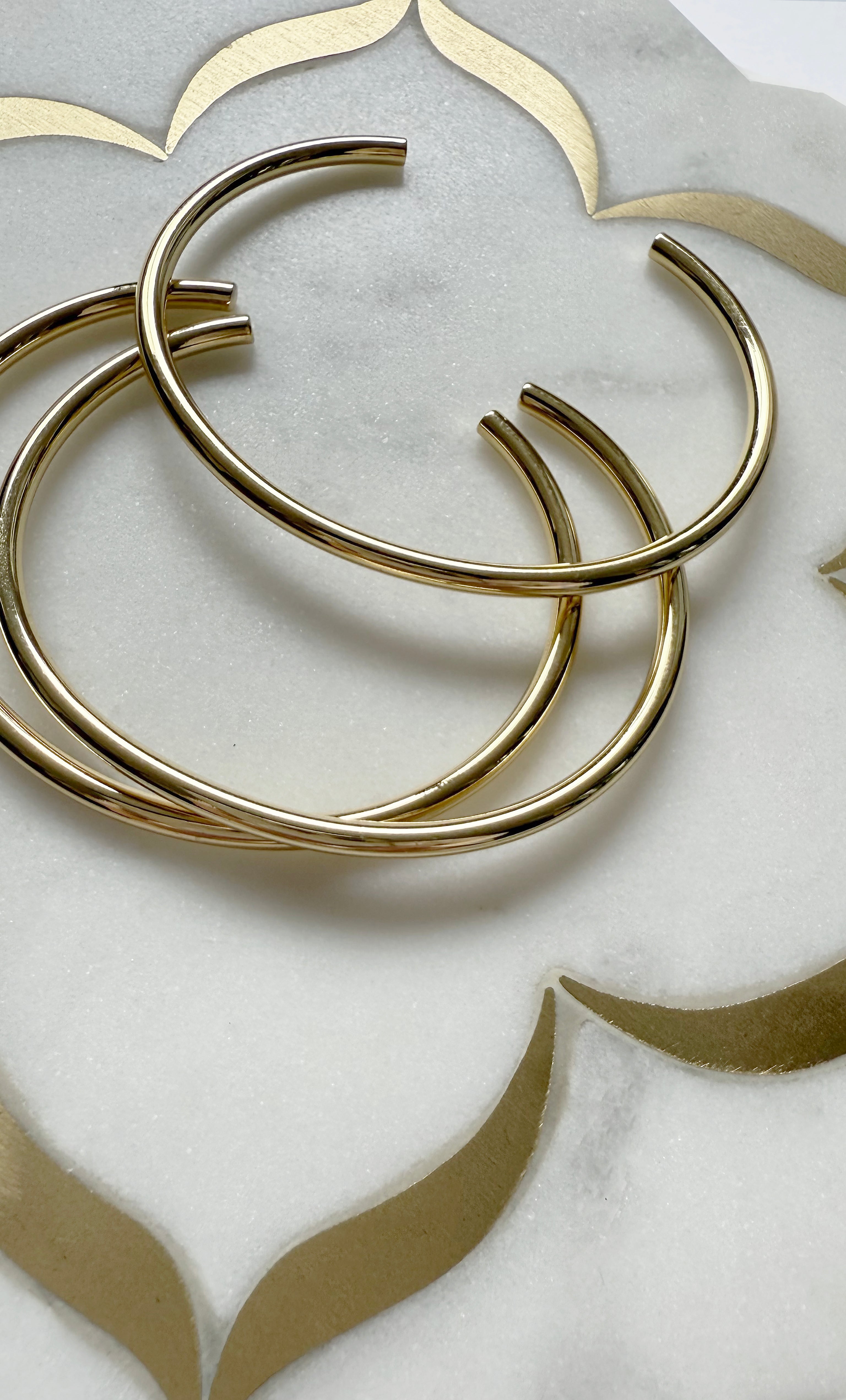 Everyday Fine Bangles - Gold Fill Adjustable & Stackable |Tunik