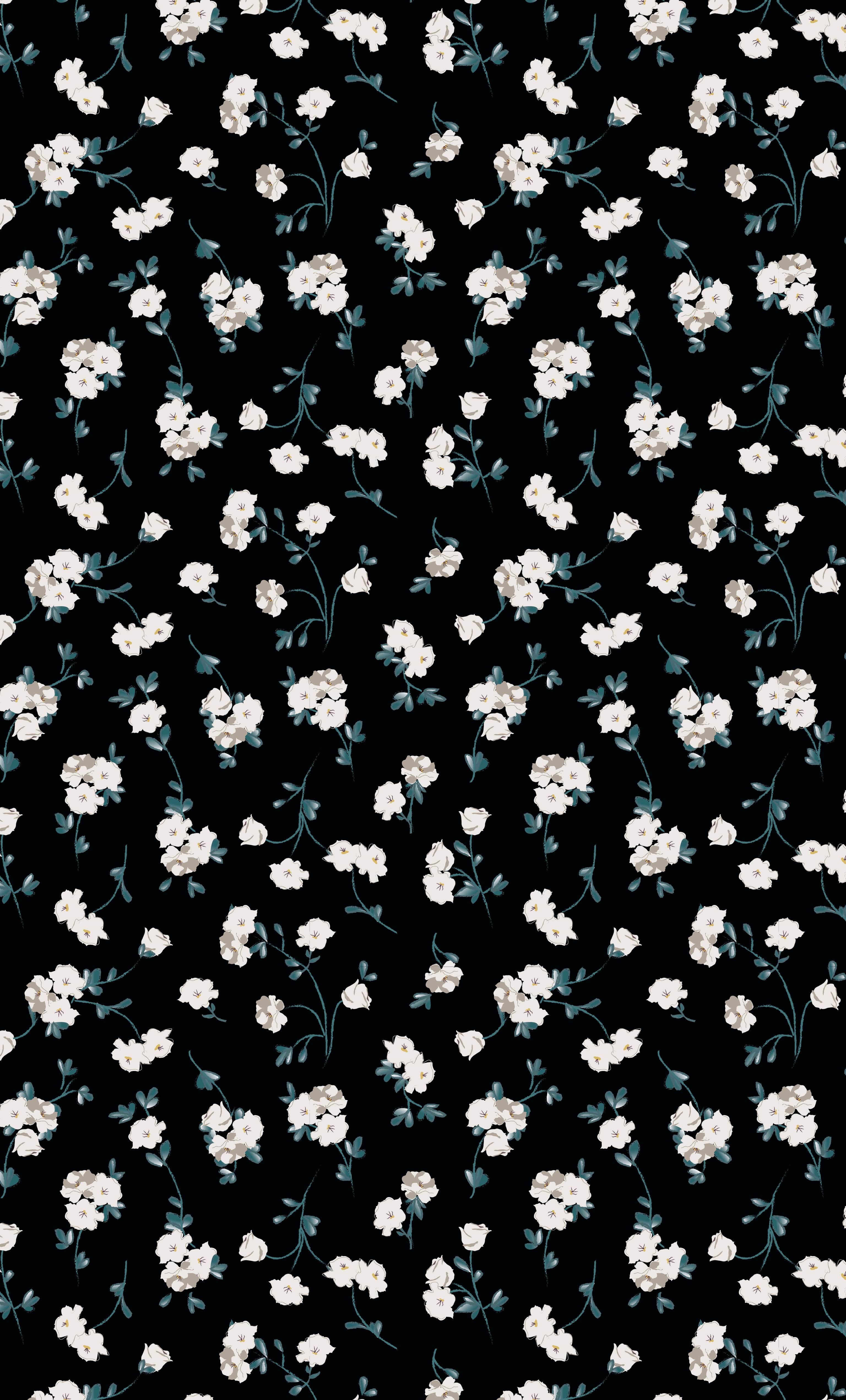 Florence Ruffle Midi Dress by Tunik - Black Floral For the Roses Print, Made in Australia