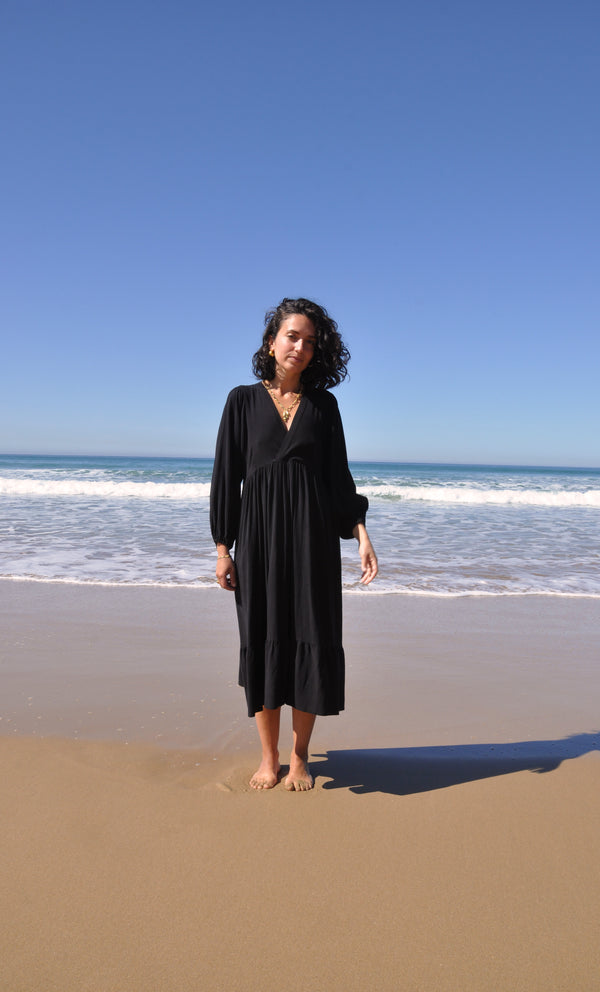 The Tunik Harper midi dress - Black