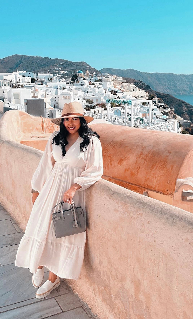 The Tunik Harper midi dress - Creme