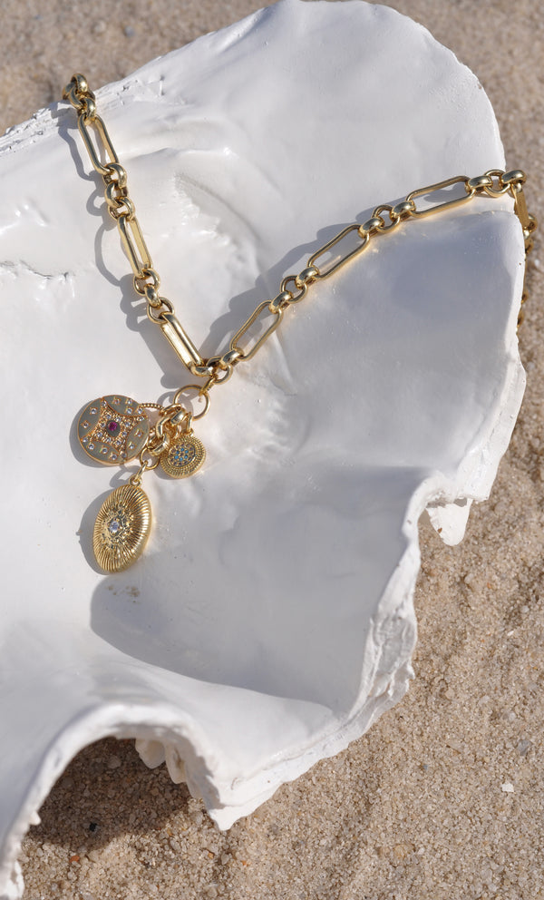 The Tunik Vintage Charm Necklace