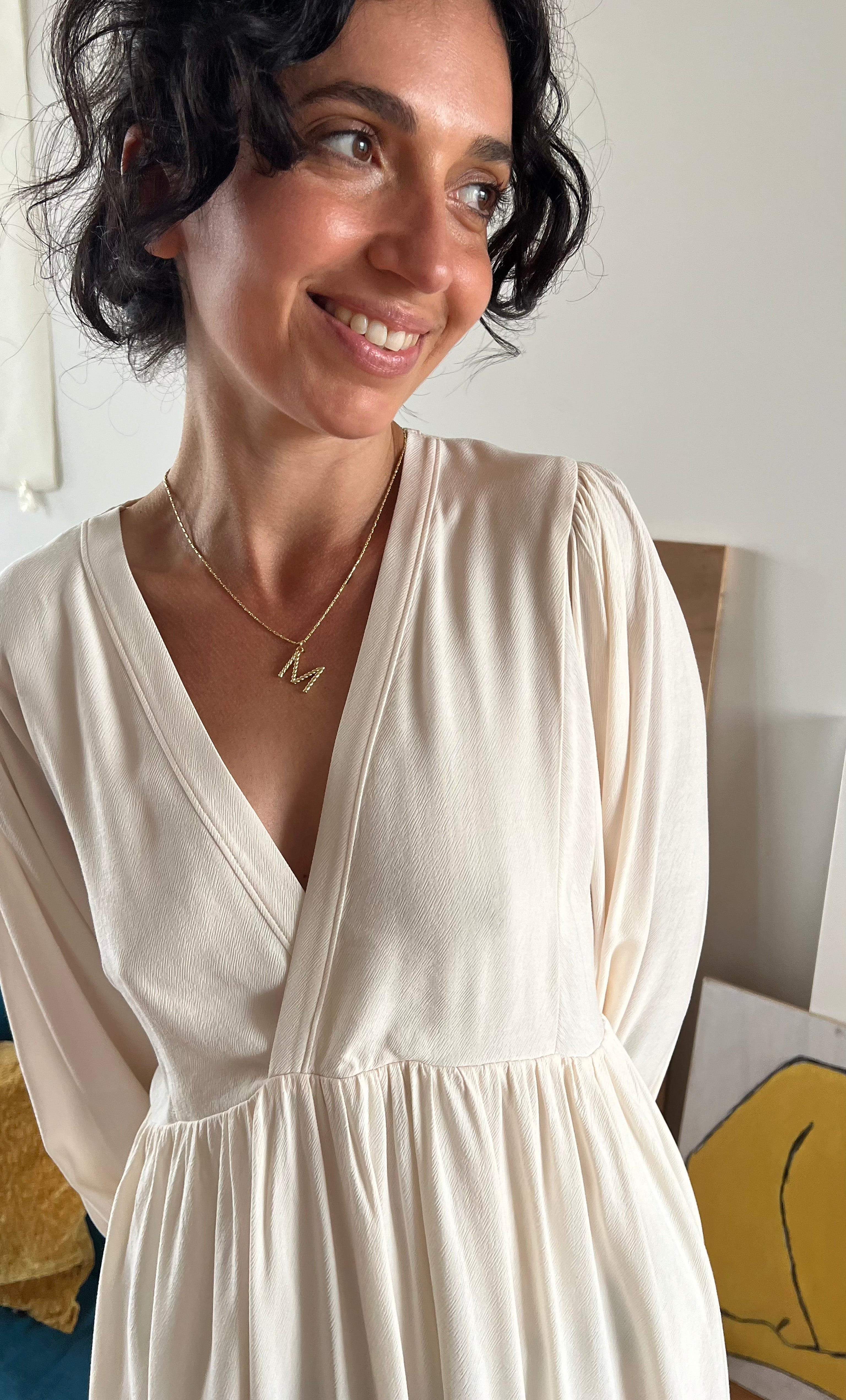 The Tunik Alphabet Rope Charm Necklace