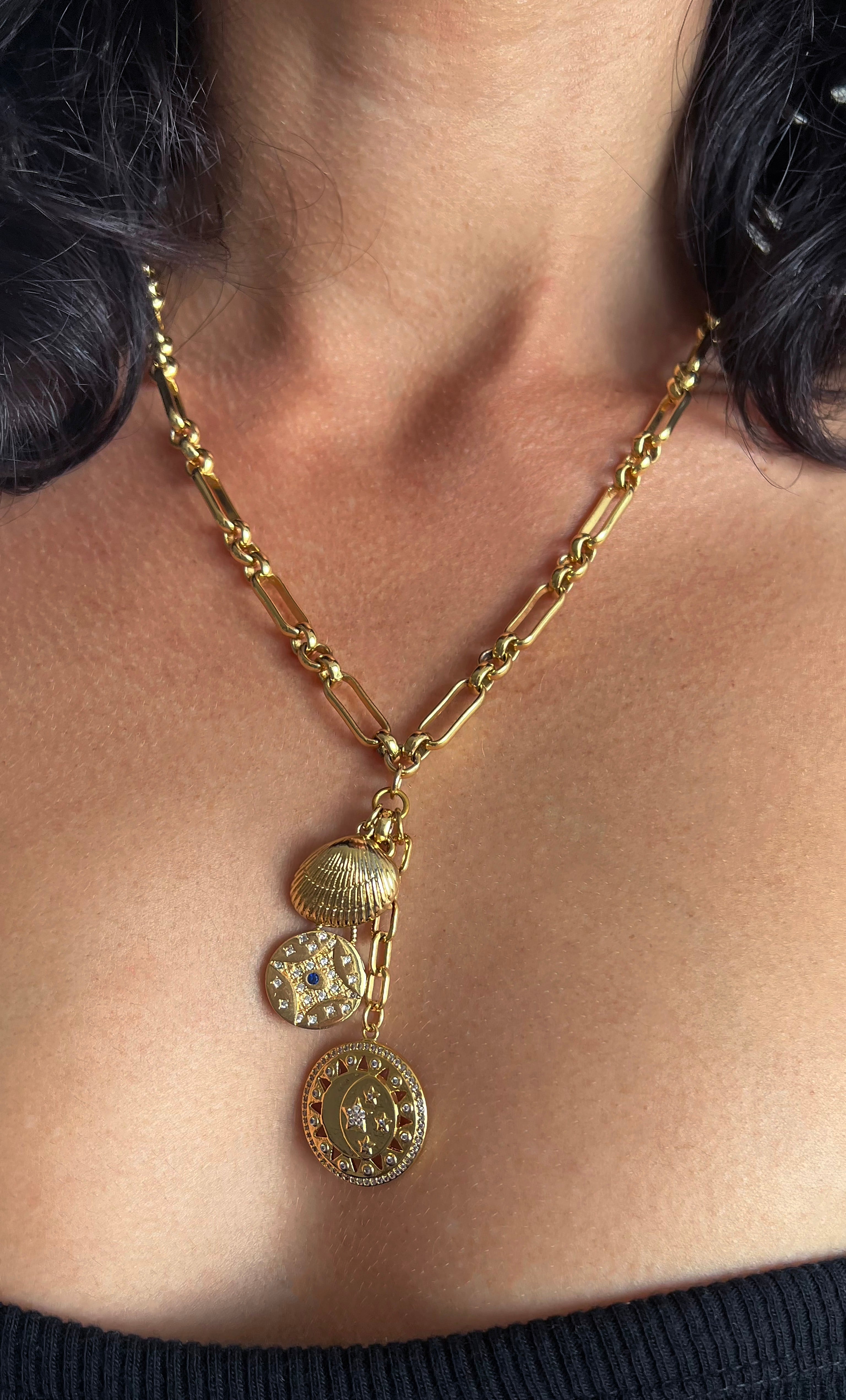 The Tunik By The Sea Charm Necklace