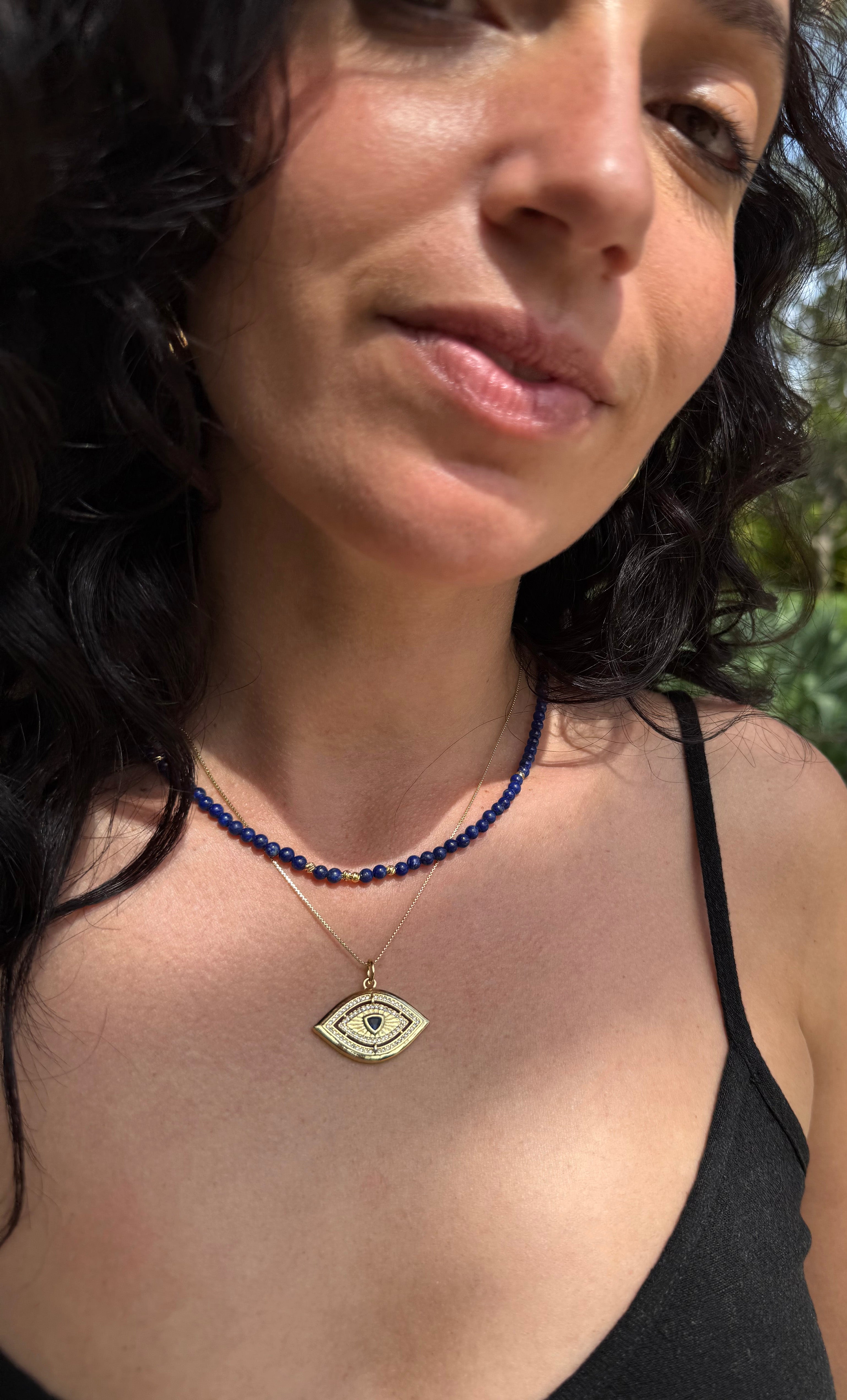 The Tunik Talisman Evil Eye Pendant Necklace