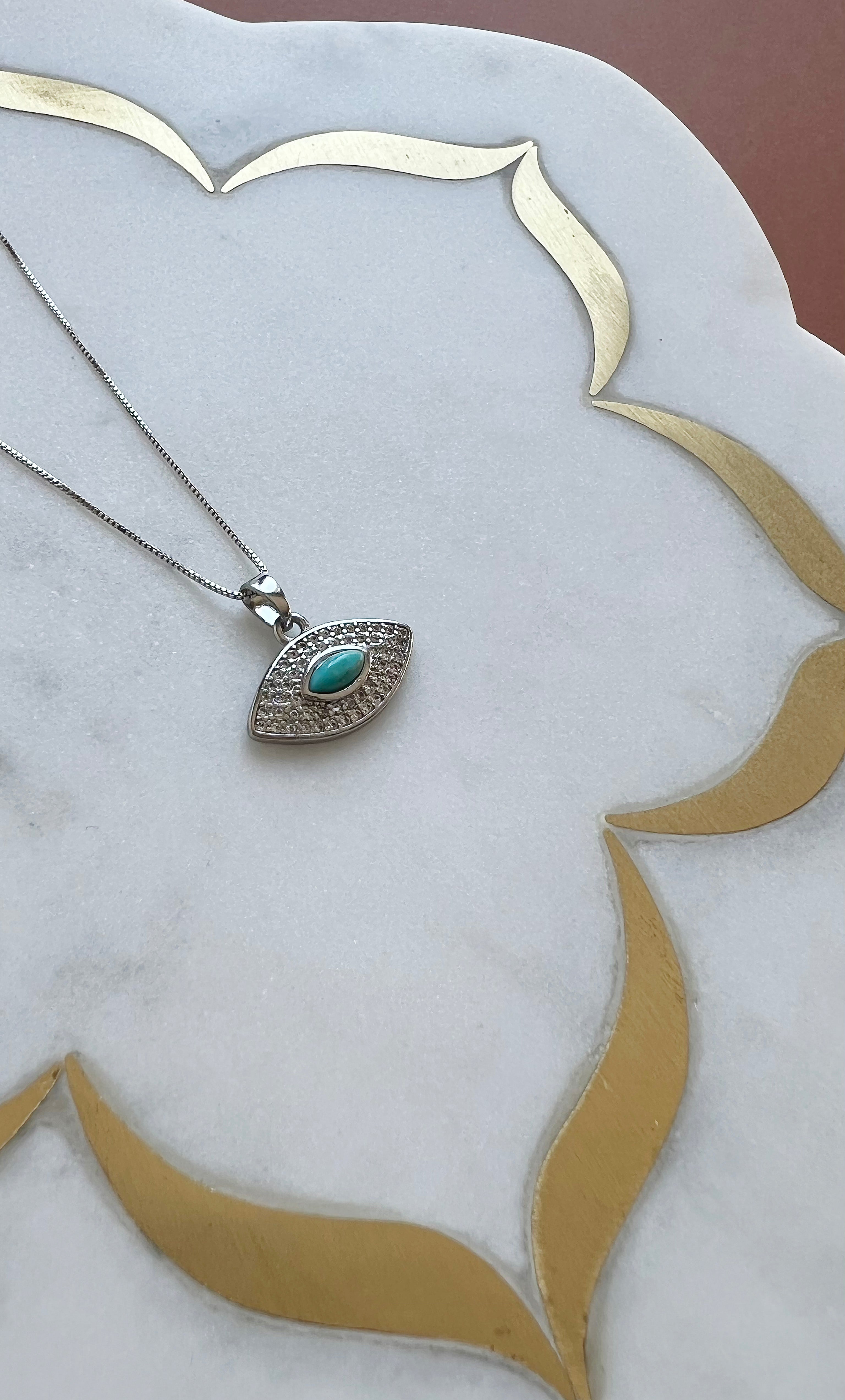 The Tunik Evil Eye Protection Necklace - SILVER