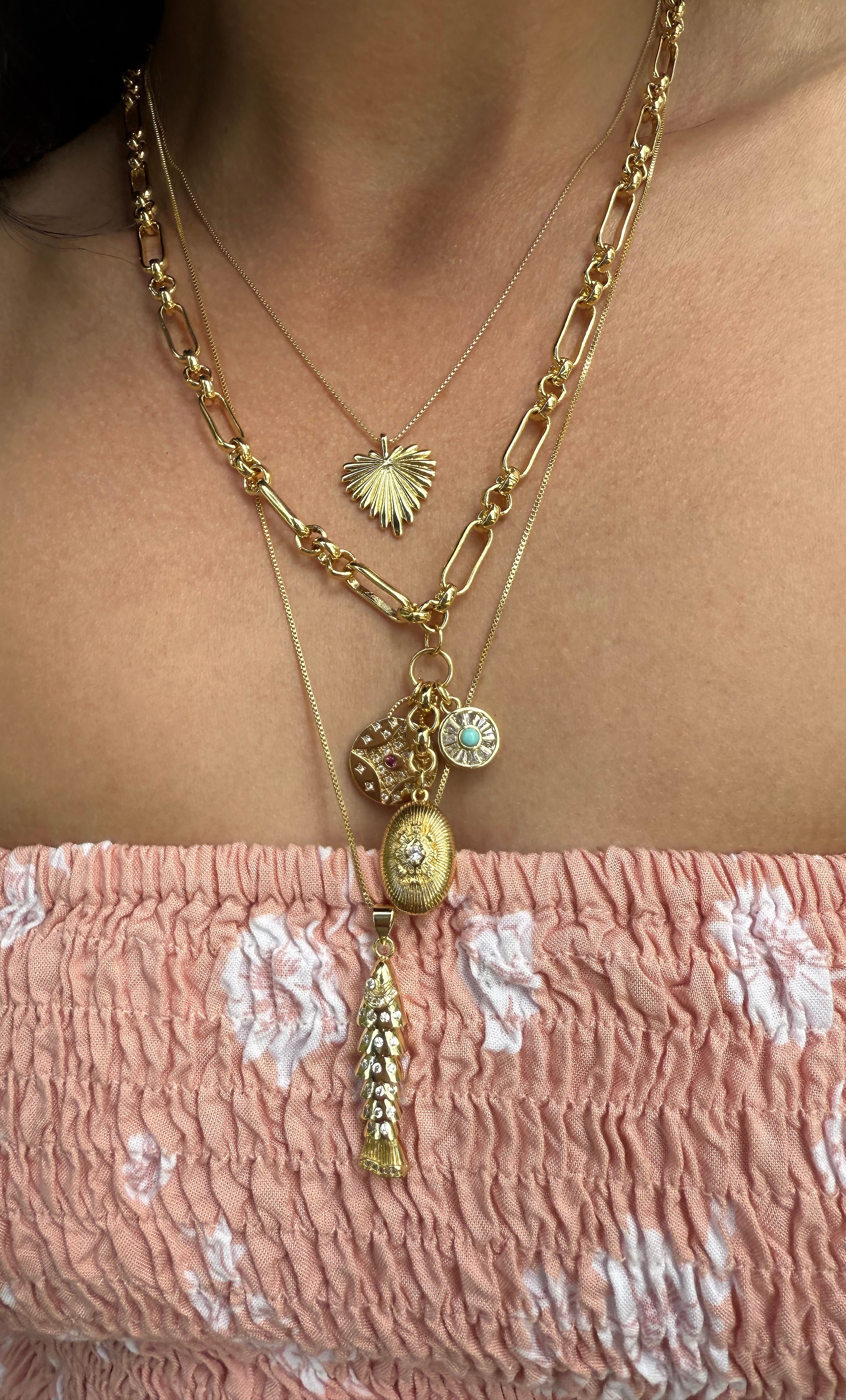 The Tunik Vintage Charm Necklace 2.0