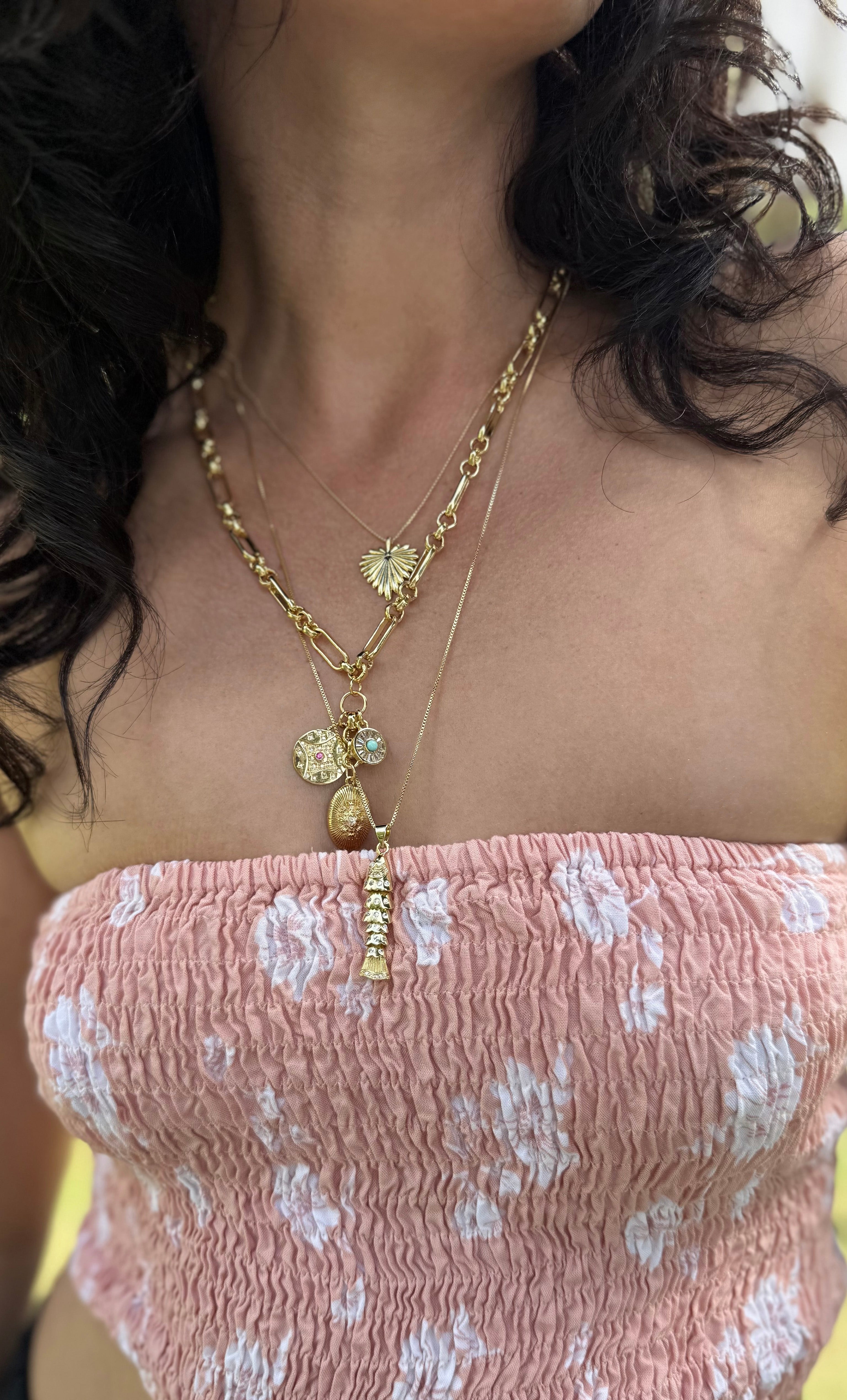 The Tunik Vintage Charm Necklace 2.0