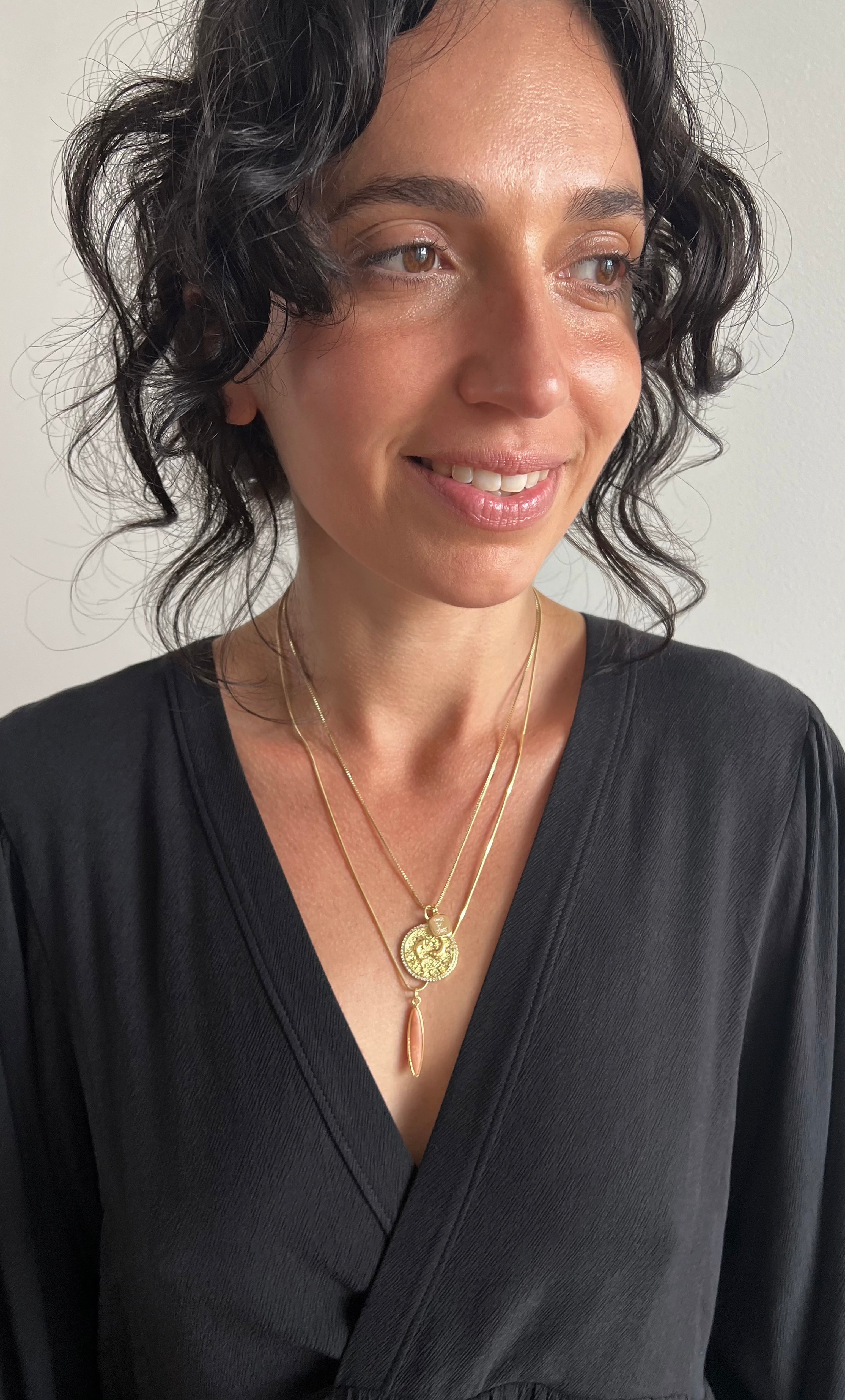 The Tunik "Re" of the Sun Carnelian Necklace