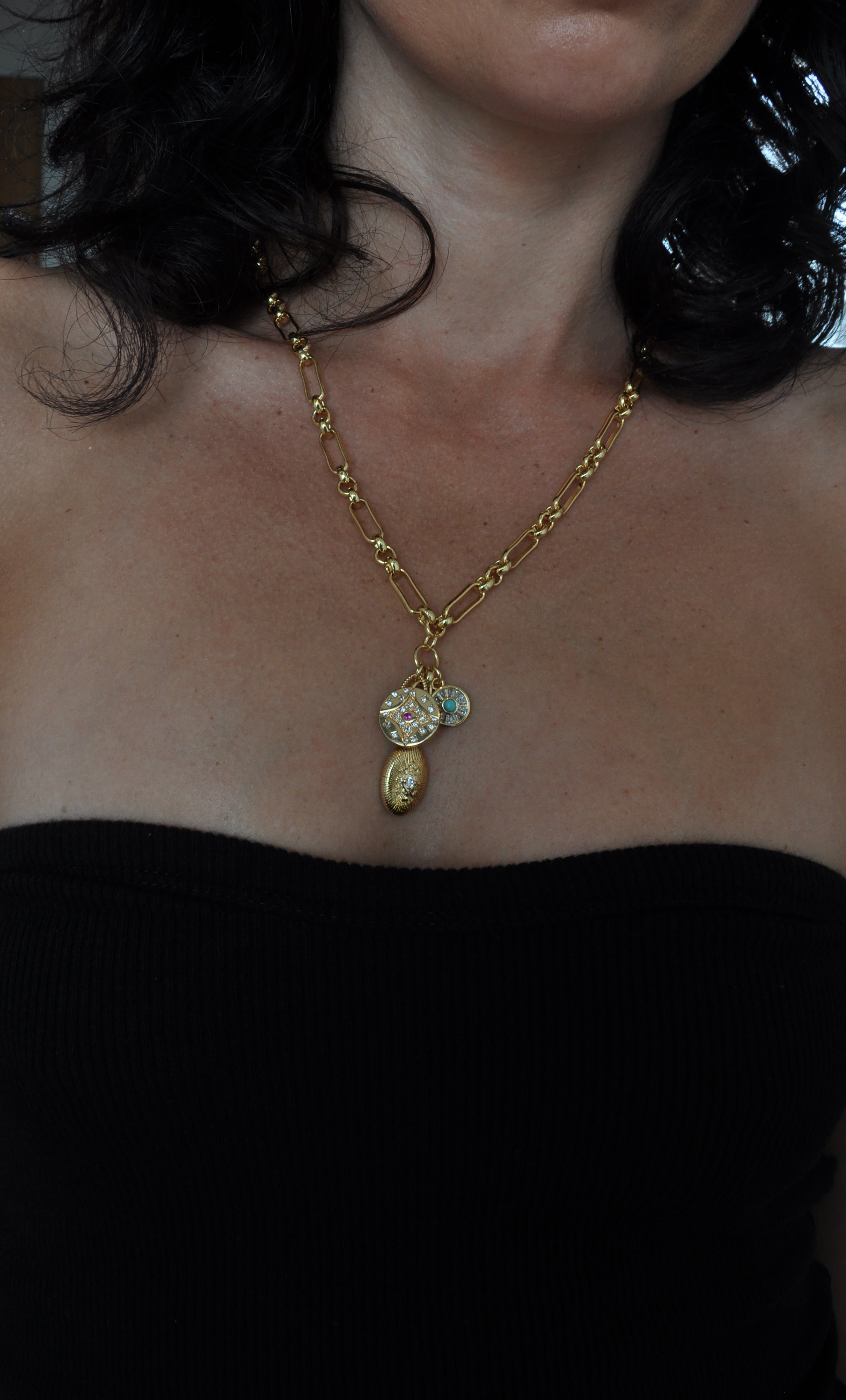The Tunik Vintage Charm Necklace 2.0