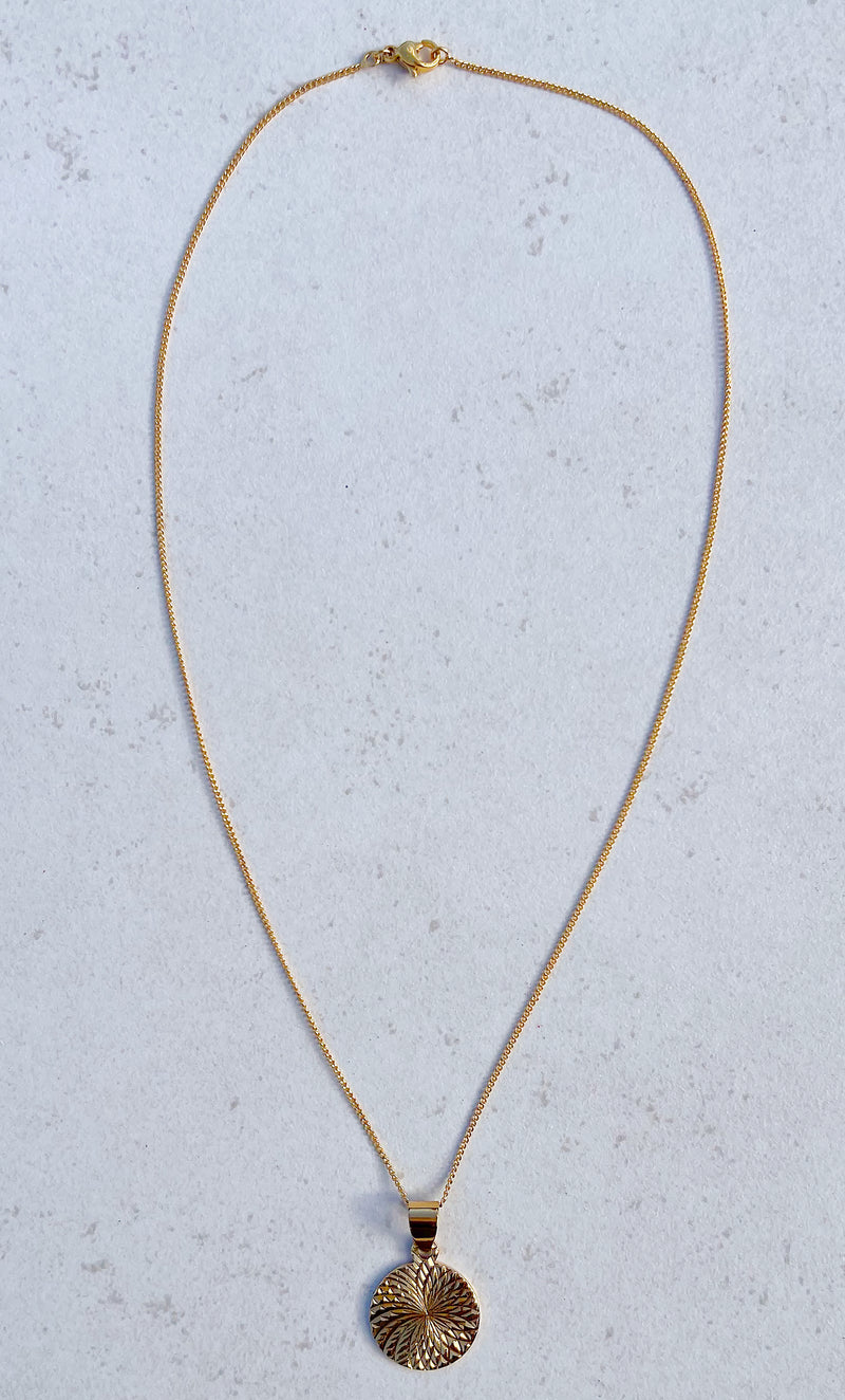 The Tunik Deco Medallion Necklace