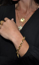 The Tunik Lucky Star Medallion Necklace