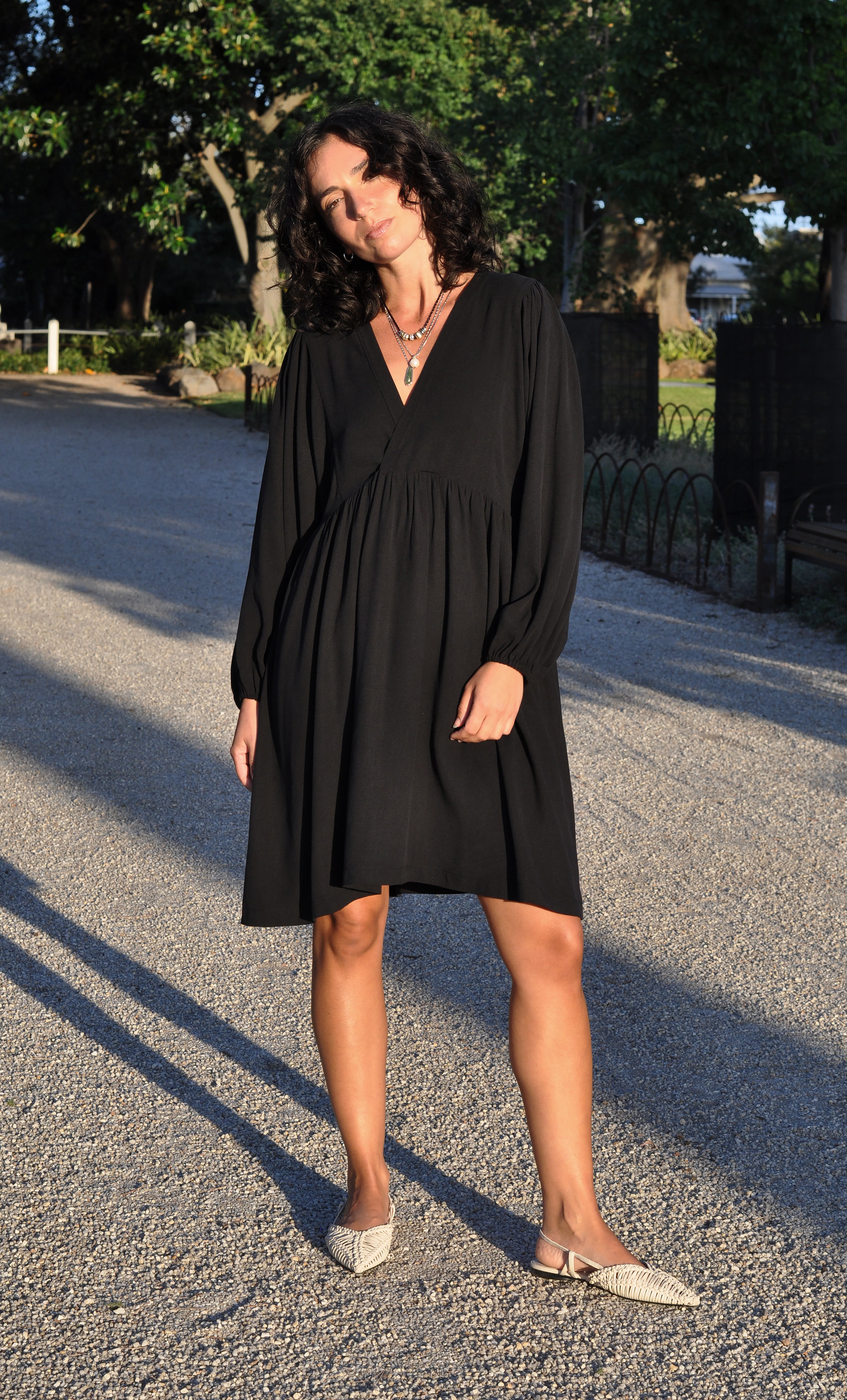 The Tunik Harper Mini dress - Black