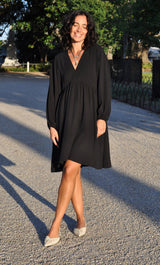NEW The Tunik Harper Mini dress - Black