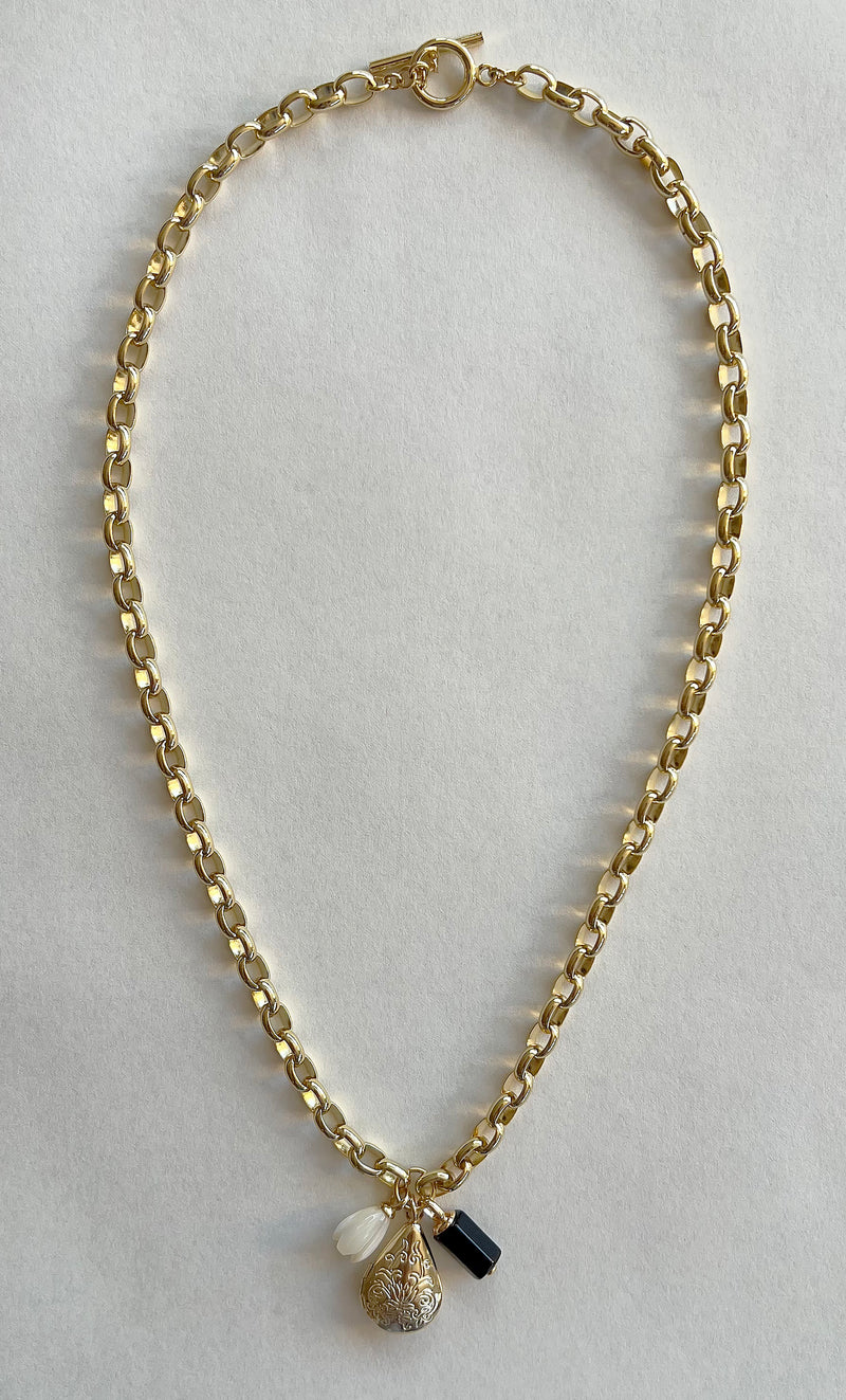 The Tunik Locket Charm Necklace