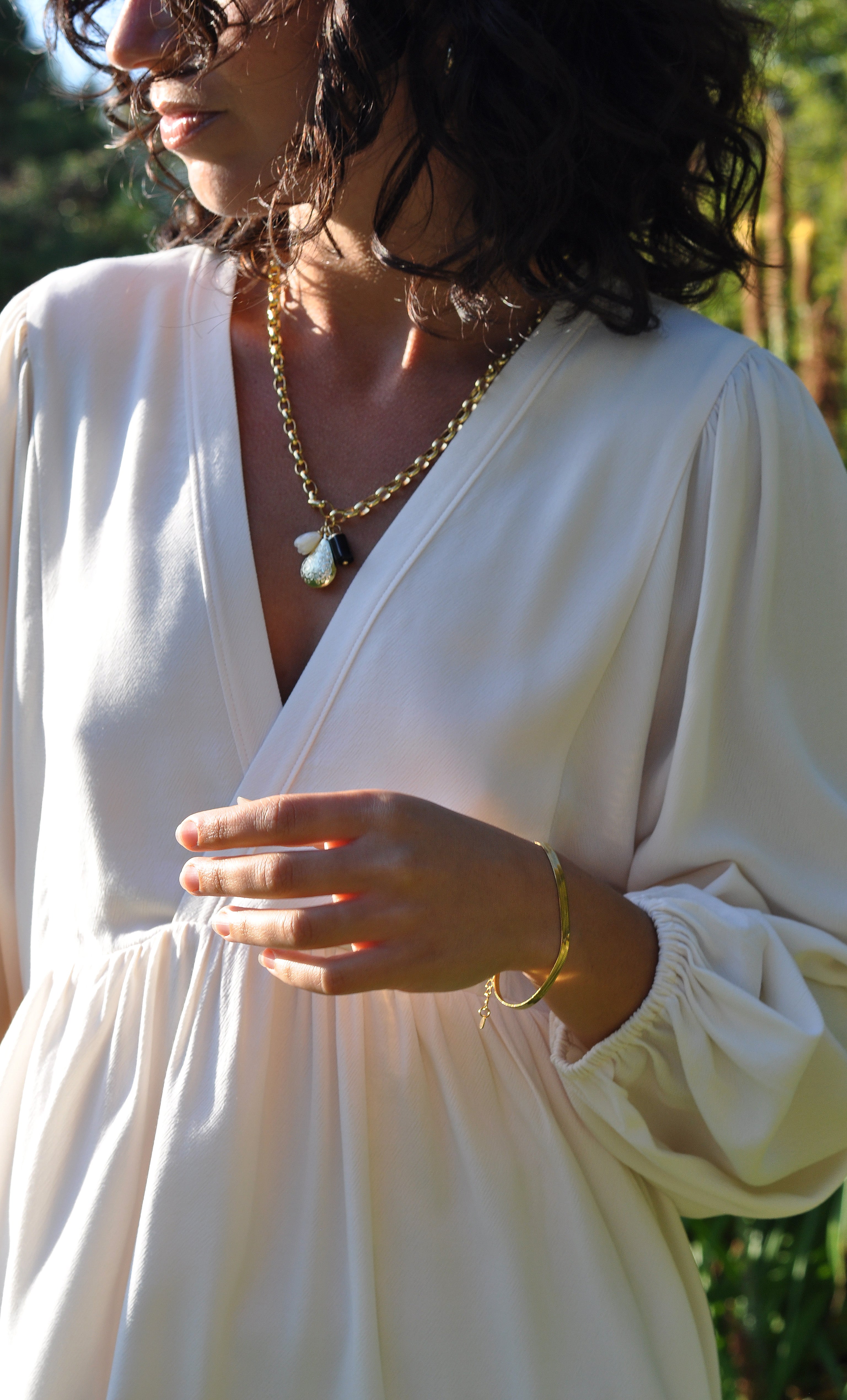 The Tunik Locket Charm Necklace