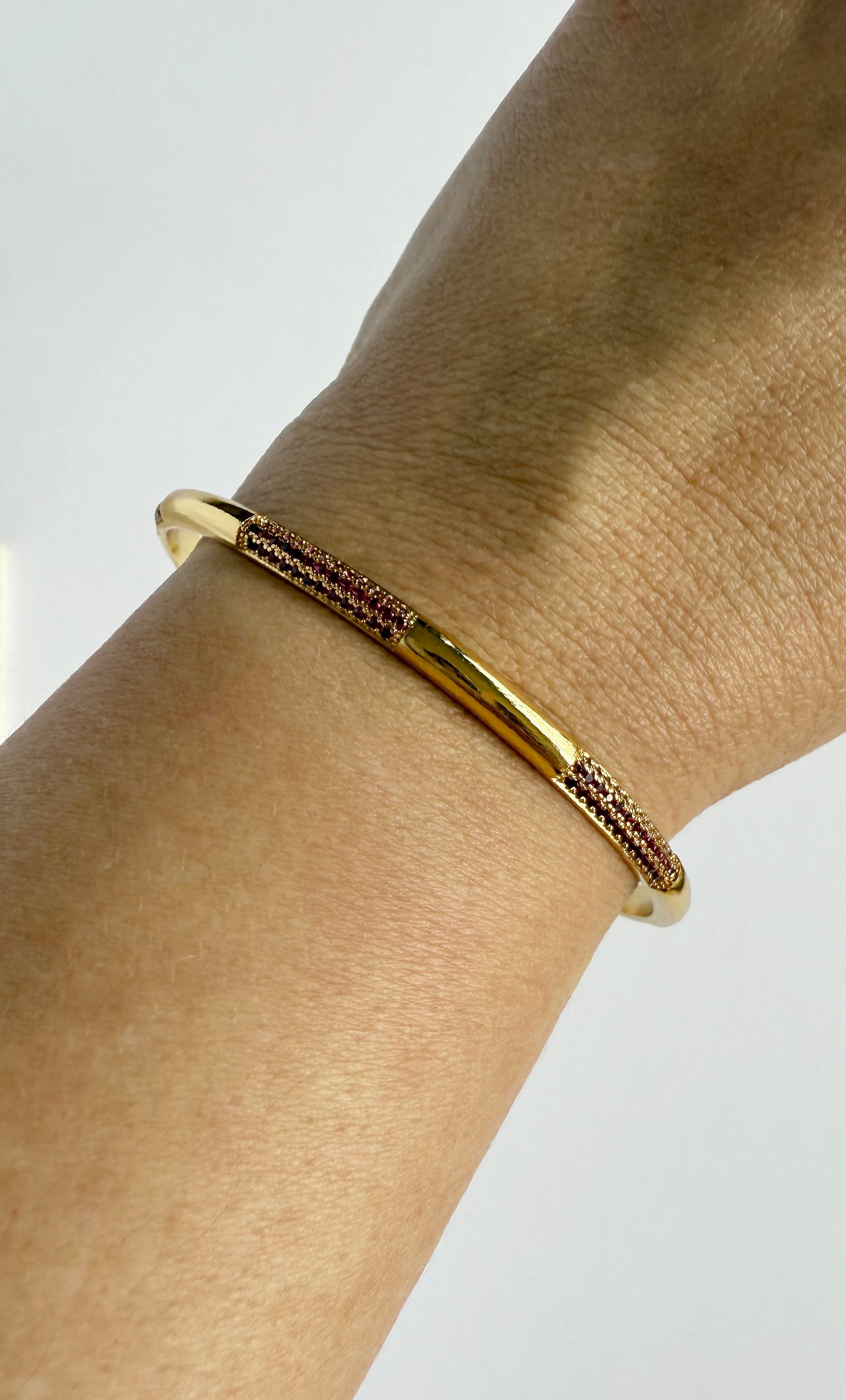 Arc Nomade 24K Gold Filled Fine Cuff Bracelet | Tunik