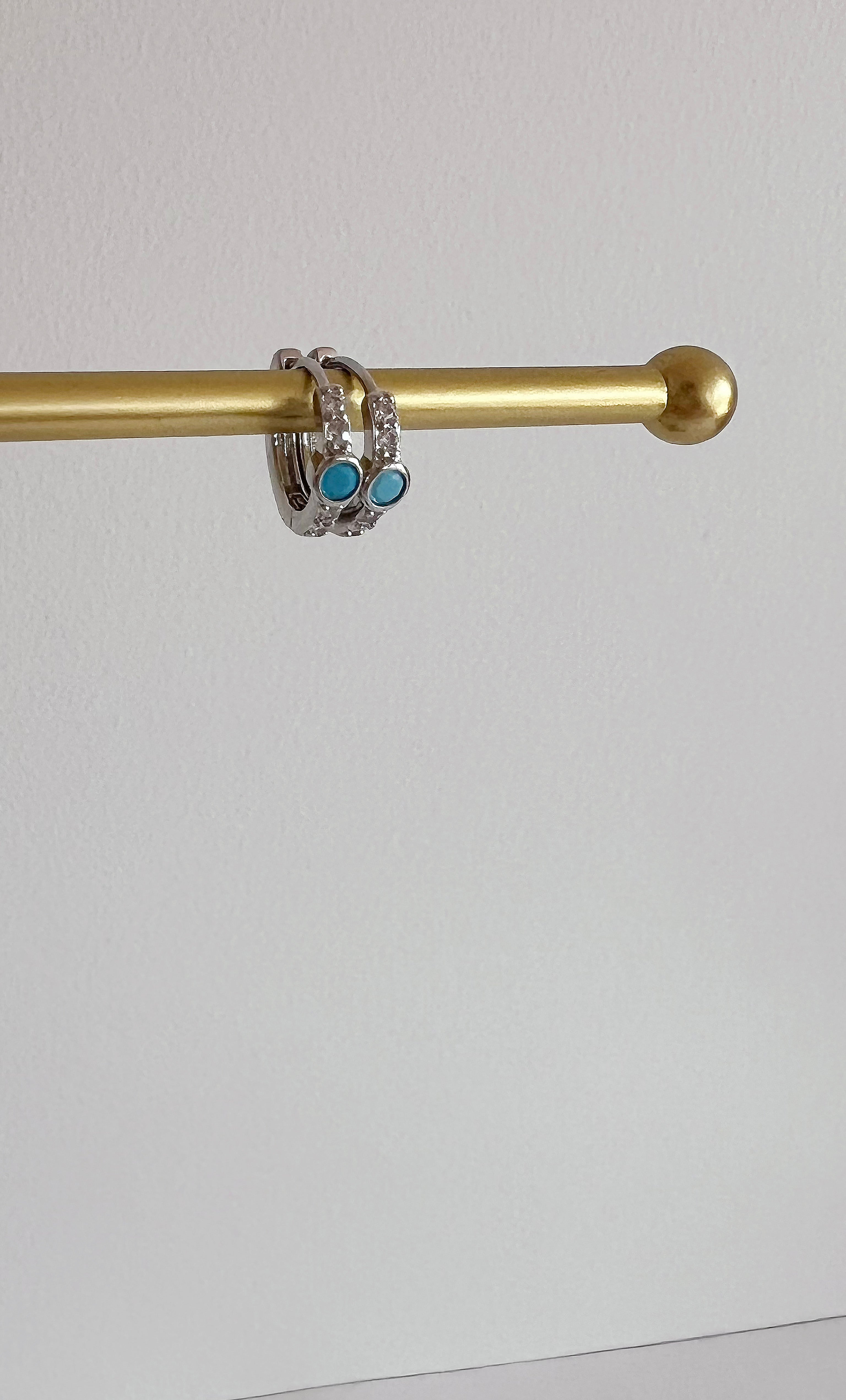 The Tunik Tribute Huggie Earring - SILVER