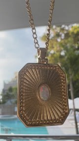 The Tunik Opal Charm Necklace