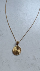 The Tunik Deco Medallion Necklace
