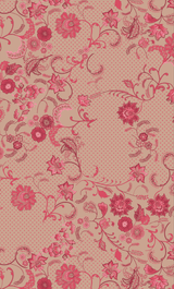 The Tunik Lola maxi dress - She Swirls Raspberry print