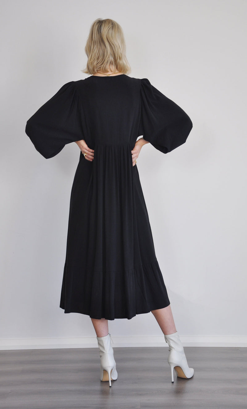 The Tunik Harper midi dress - Black