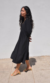 The Tunik Harper midi dress - Black